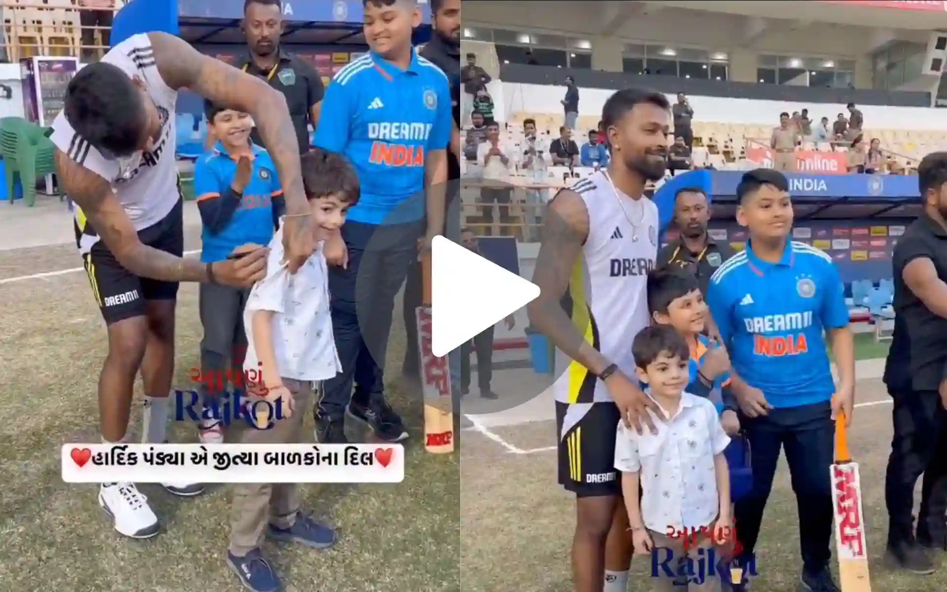 'Shirt Par Du'- Pandya Makes A Young Fan's Day With Heartwarming Gesture [Watch]